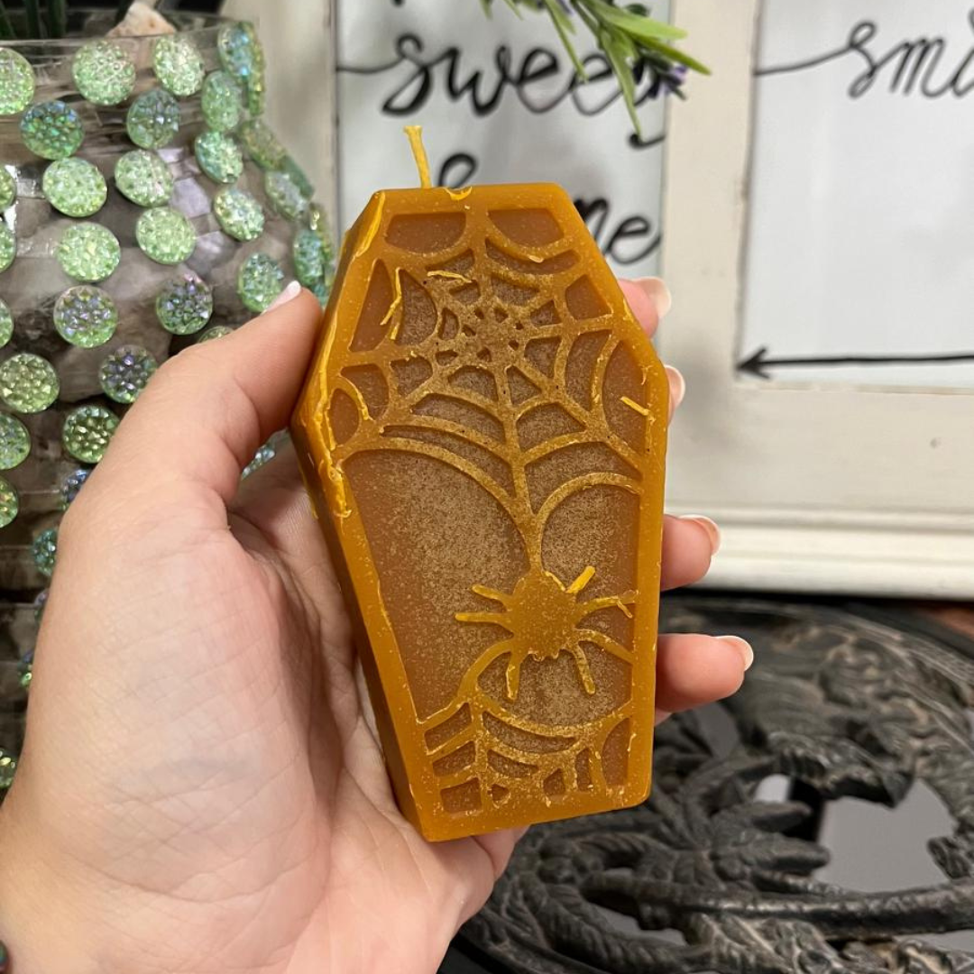 Vela de Miel Ataúd (Halloween)