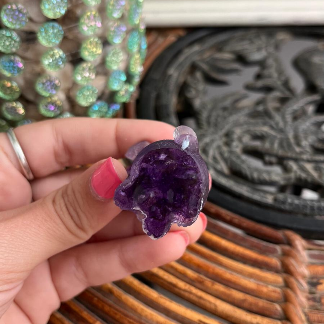 Perro de la Calma (Amatista)