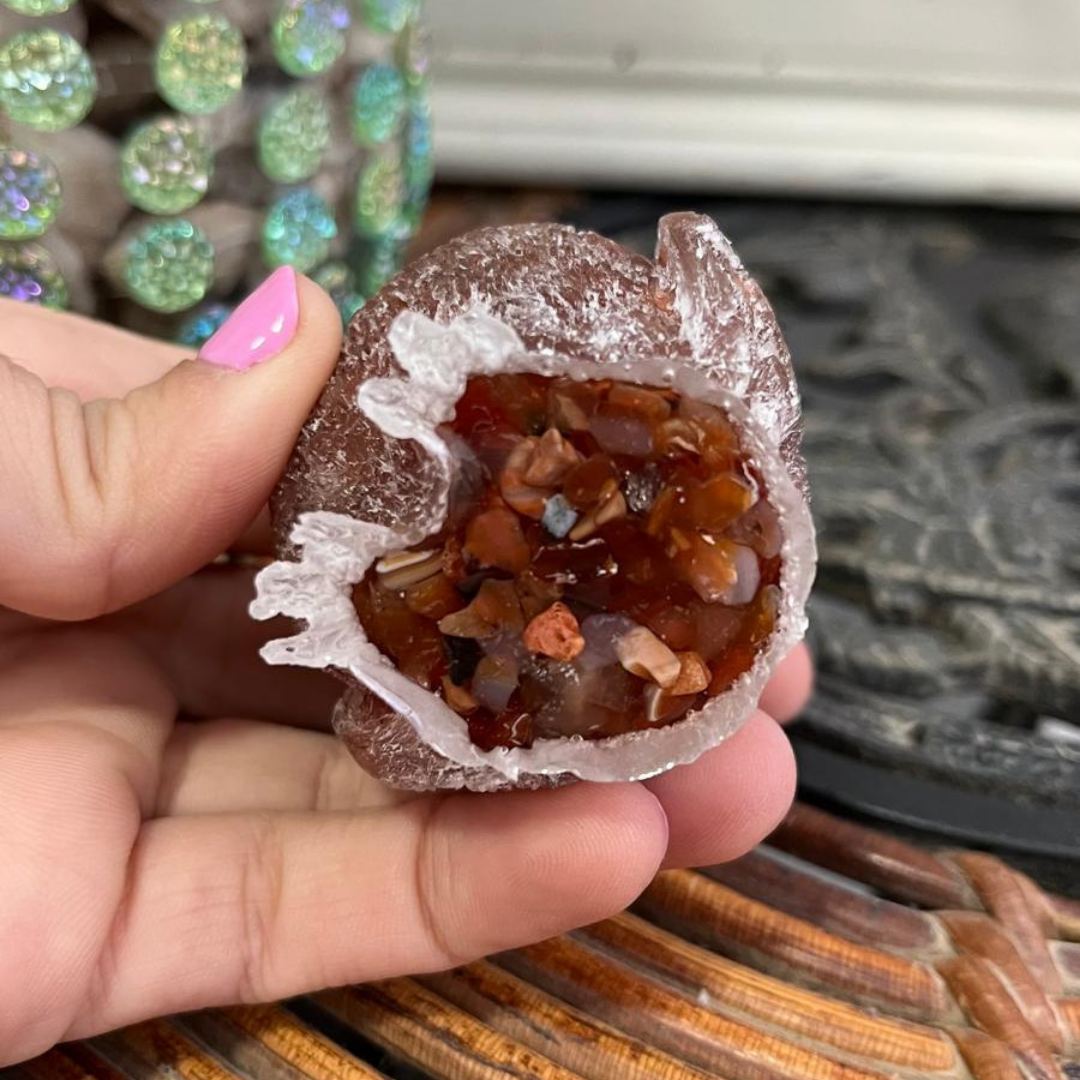 Búho Raíz (Cornalina)