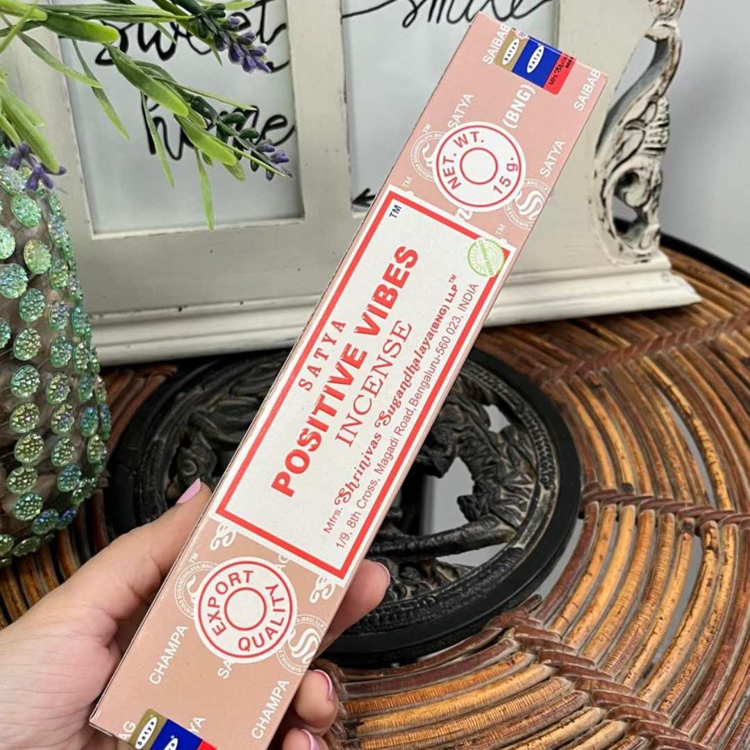 Incienso Satya Vibras Positivas