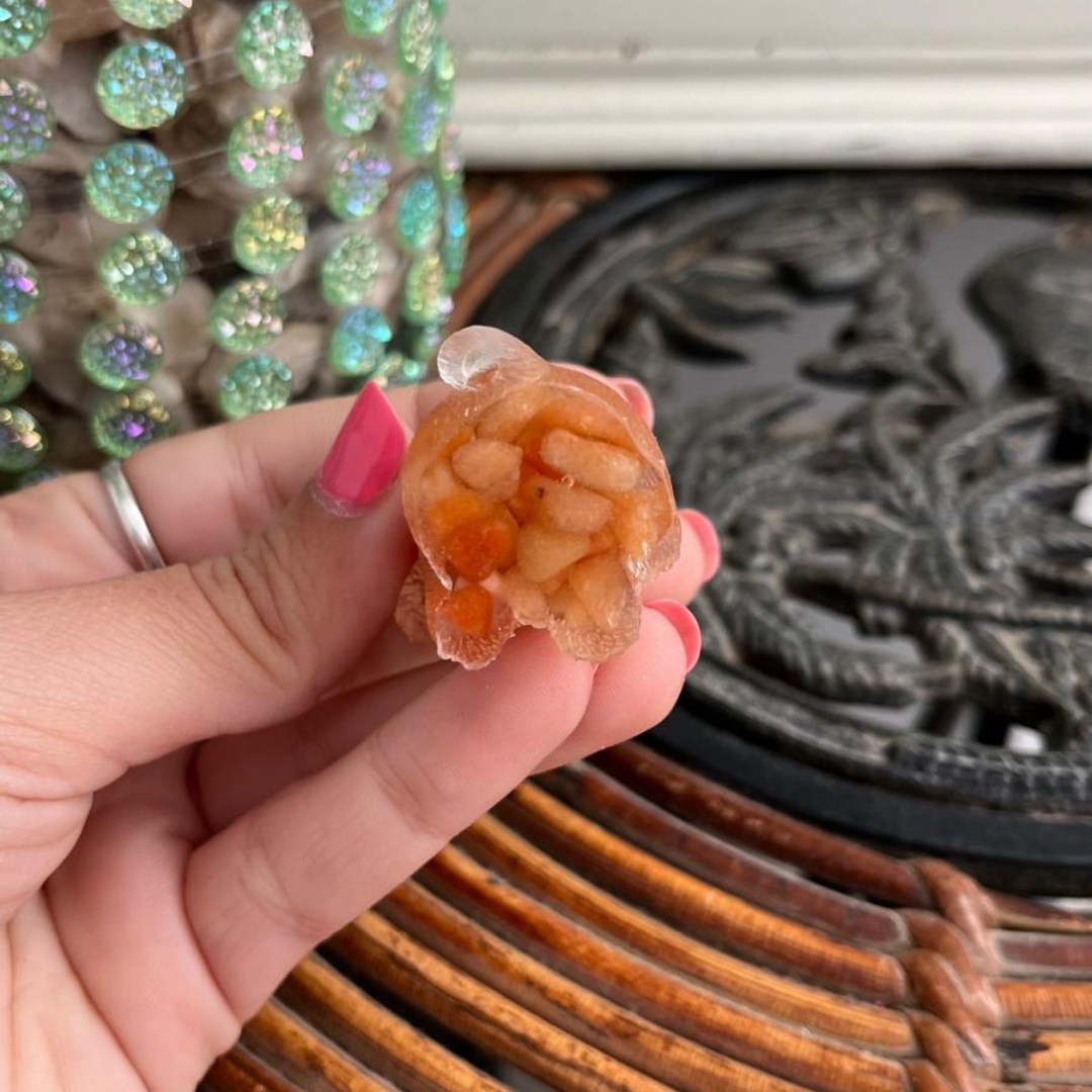 Perro Energía (Ágata naranja)