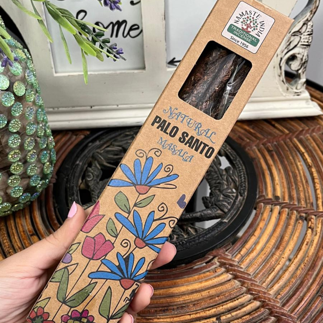 Incienso Orgánico Namaste India Palo Santo