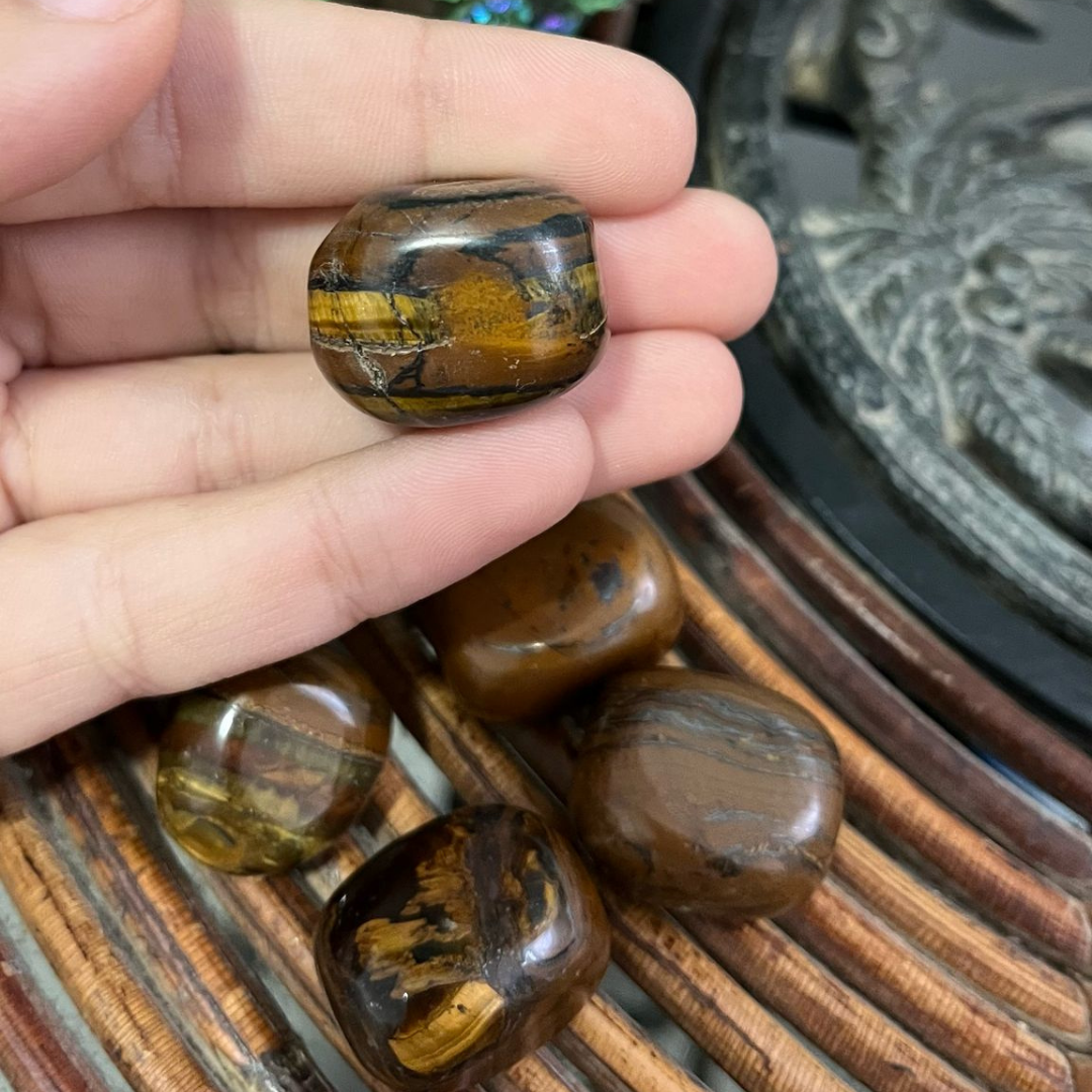 Canto Rodado Ojo Tigre