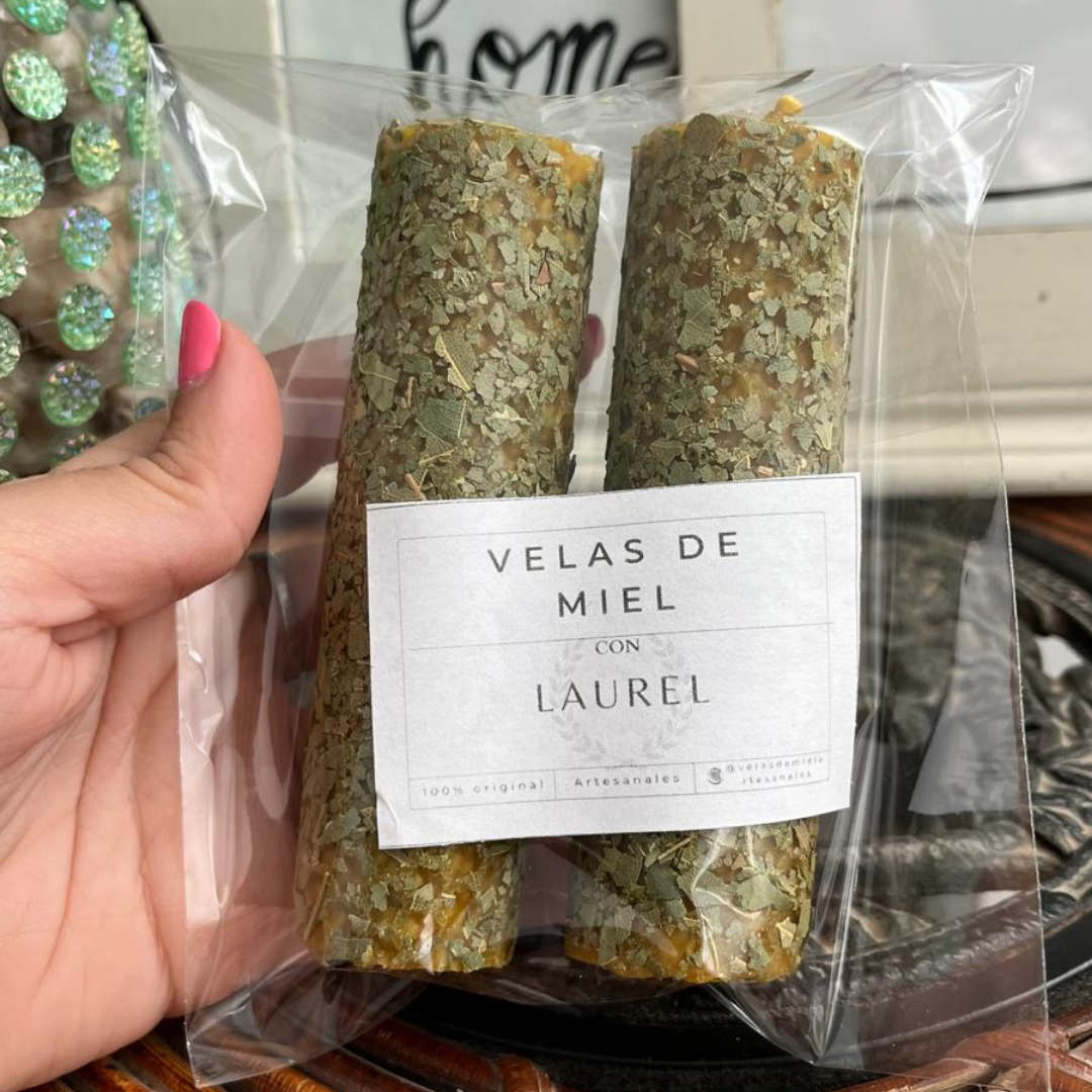 Vela de Miel Laurel