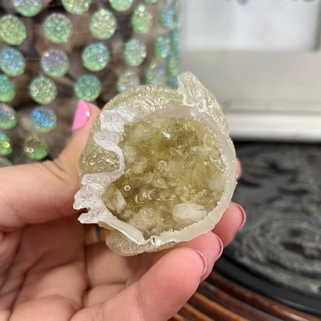 Búho del Sol (Calcita Amarilla)