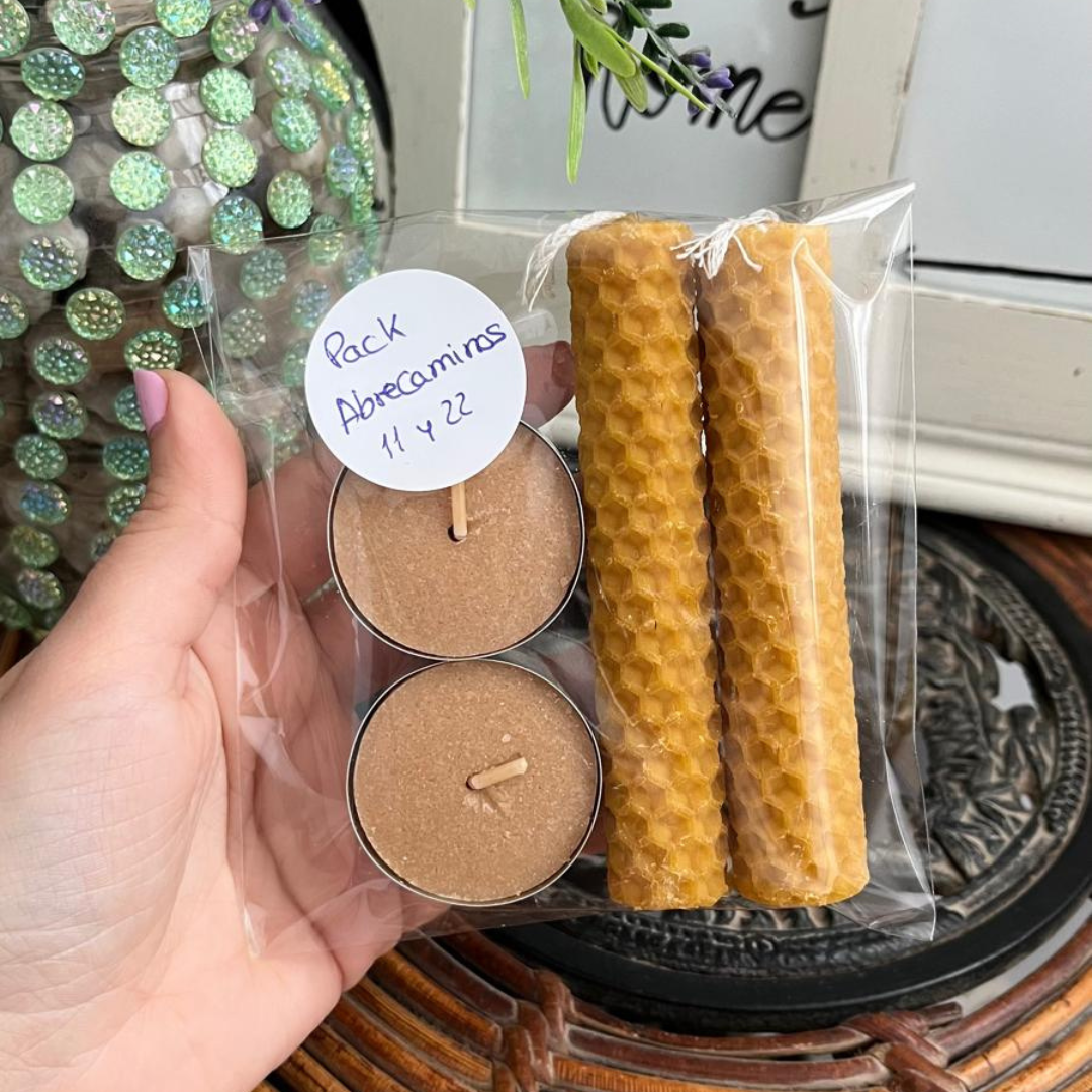 Velas de Miel Pack Abre Caminos Dia 11 y 22