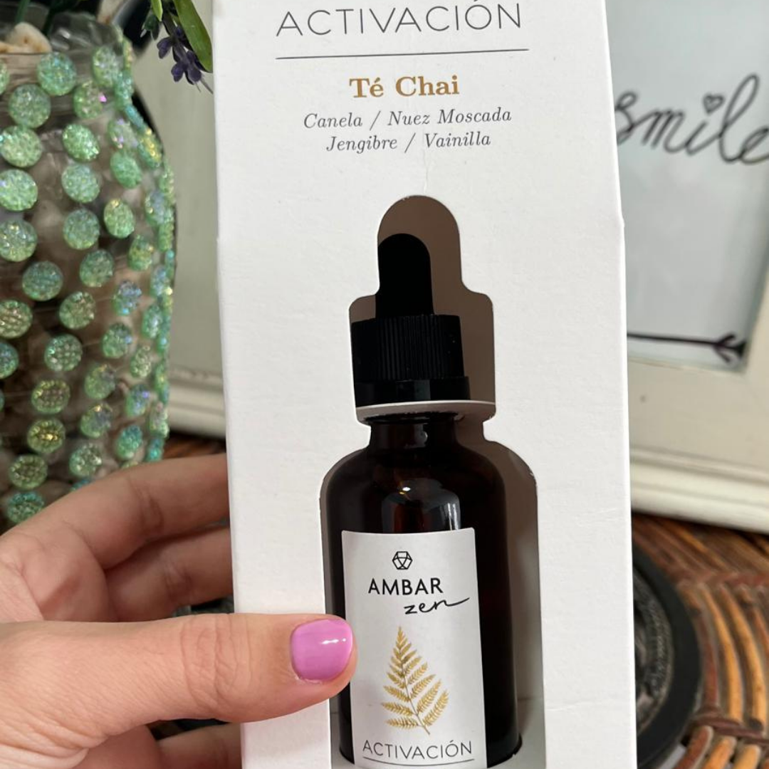Esencia Ambar Activación Té Chai