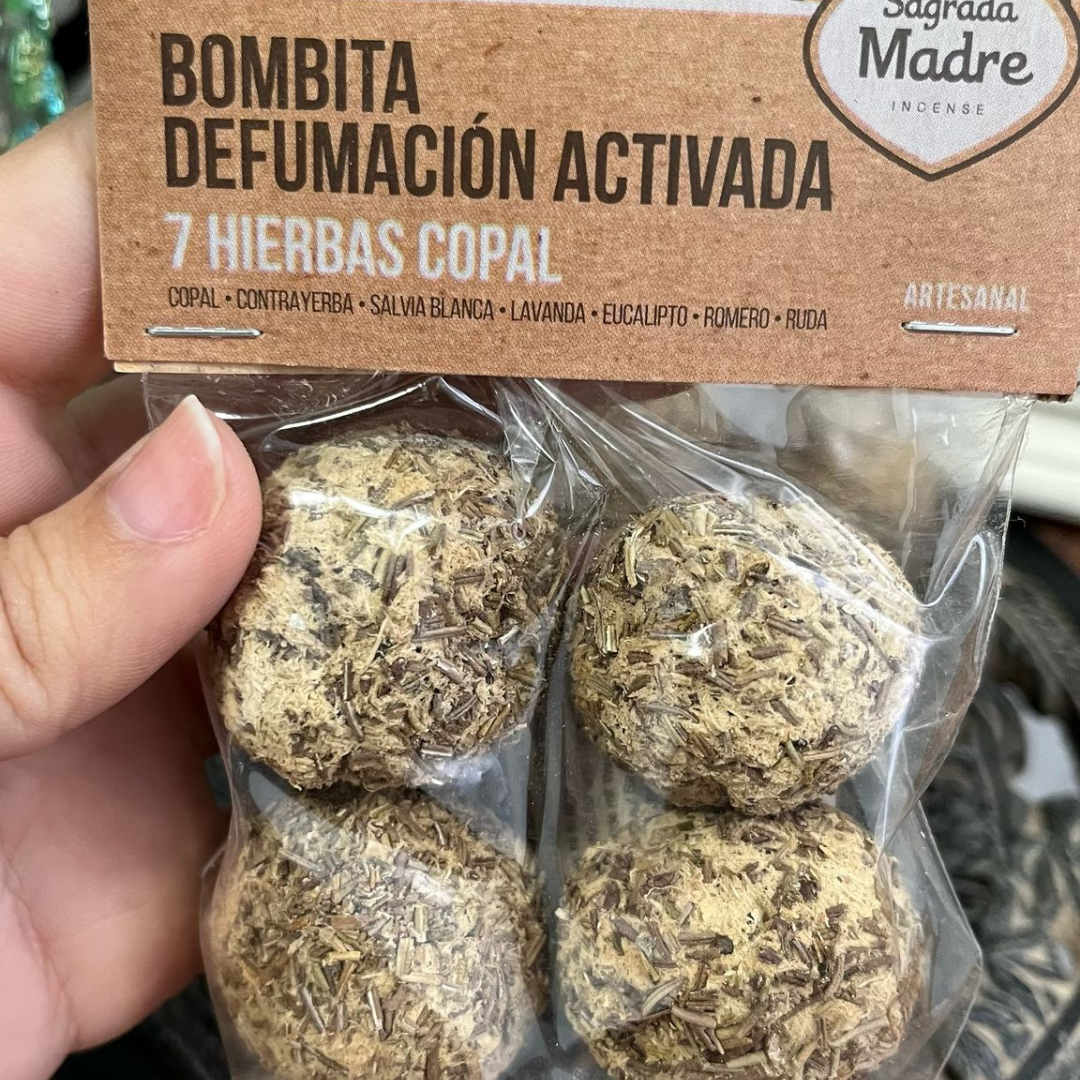 Bombitas Sagrada Madre 7 Hierbas Copal