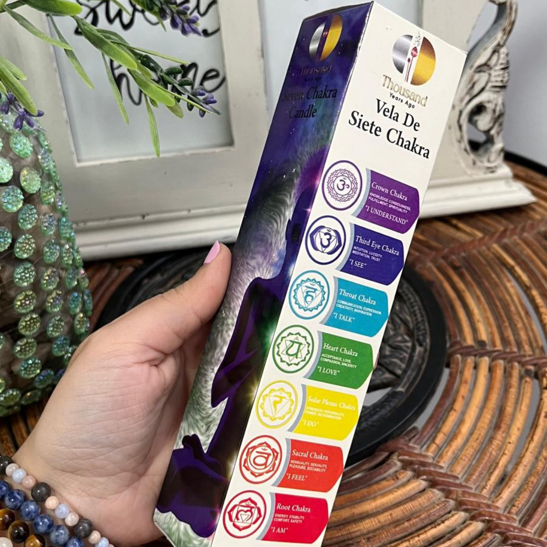 Velón 7 Chakras