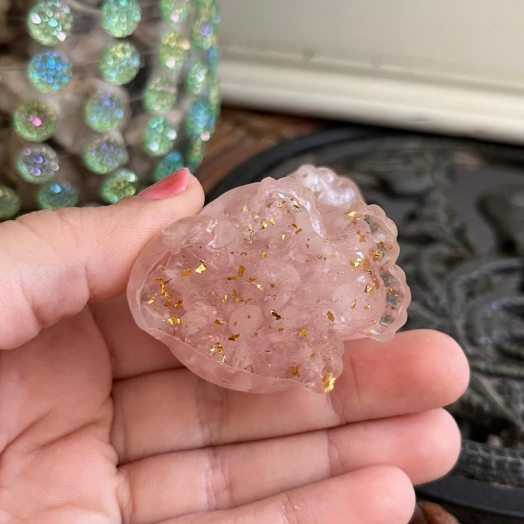 Gato del Amor(Cuarzo rosa)