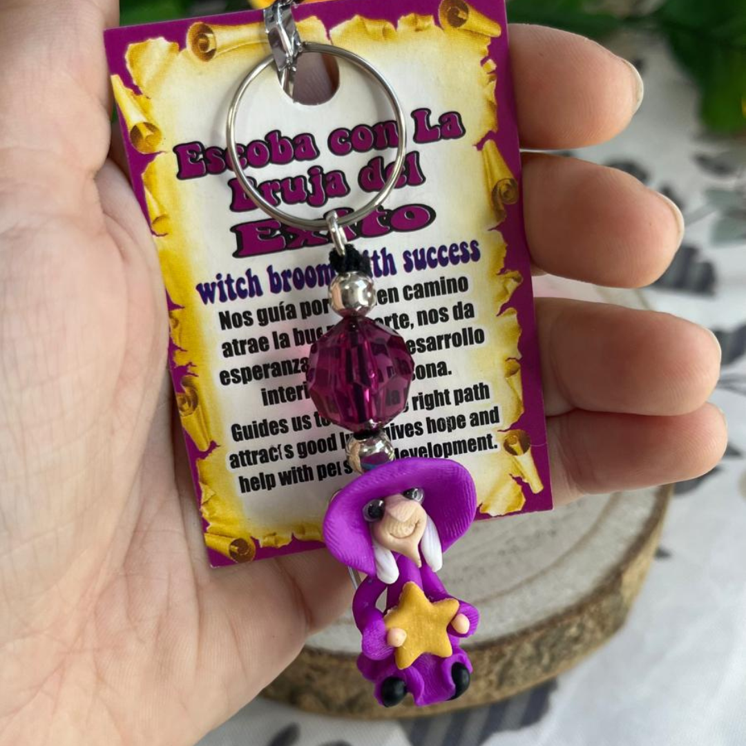 Llavero Bruja Éxito