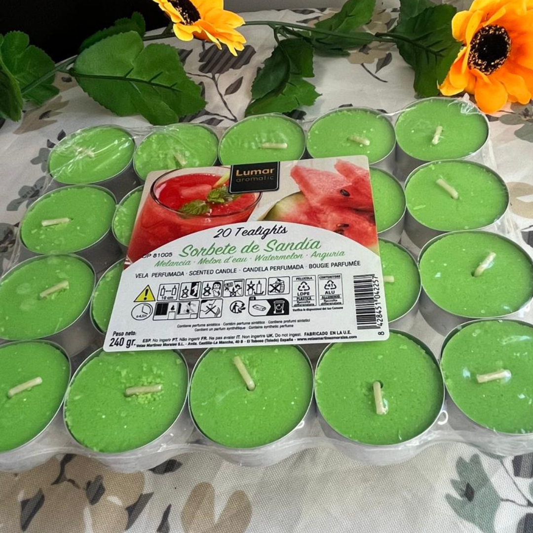 Velas Sorbete de Sandia