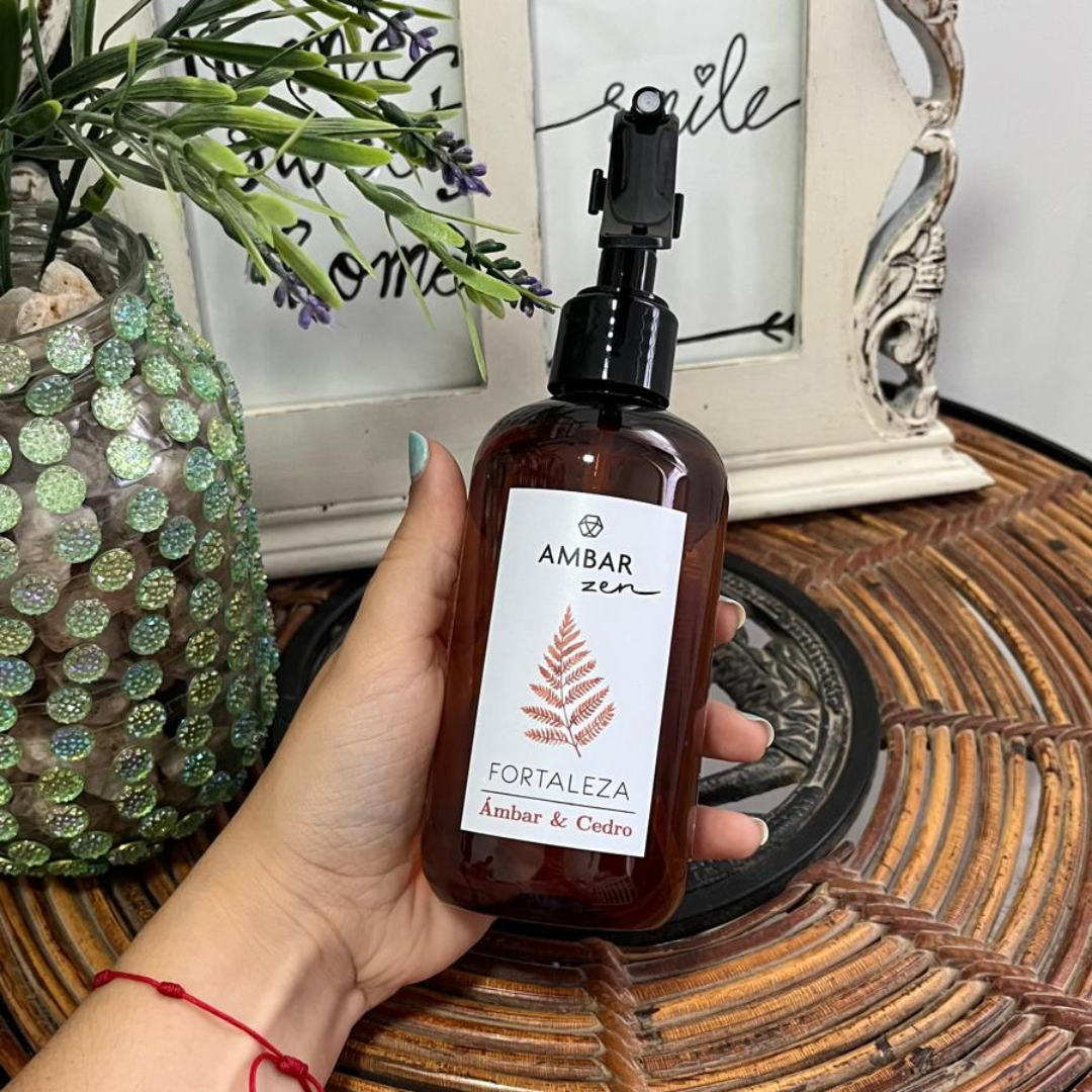 Ambientador Ambar Spray Fortaleza Ámbar & Cedro