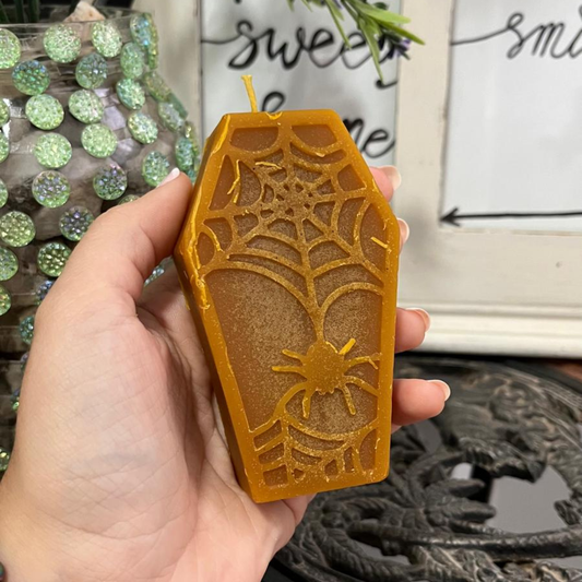 Vela de Miel Ataúd (Halloween)