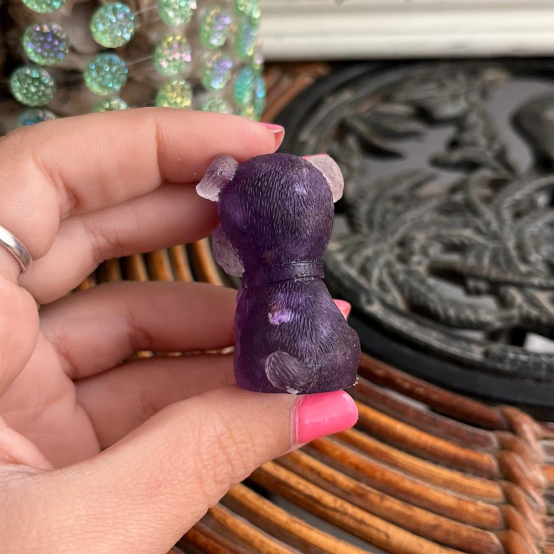 Perro de la Calma (Amatista)