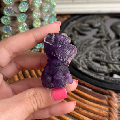 Perro de la Calma (Amatista)