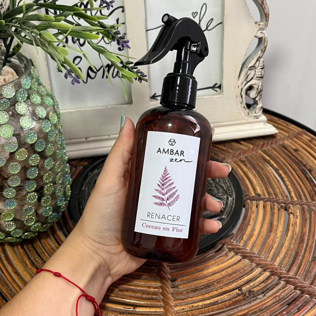 Ambientador Ambar Spray Renacer Cerezo en Flor
