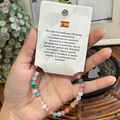 Pulsera Ojo de Gato 6mm