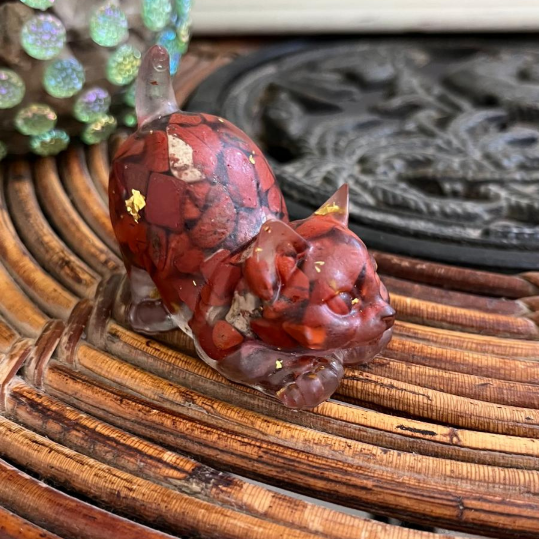 Gato Fuerza(Jaspe rojo)