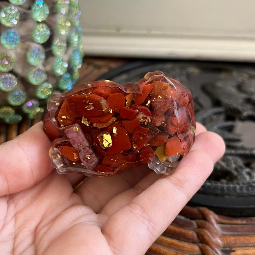 Gato Fuerza(Jaspe rojo)