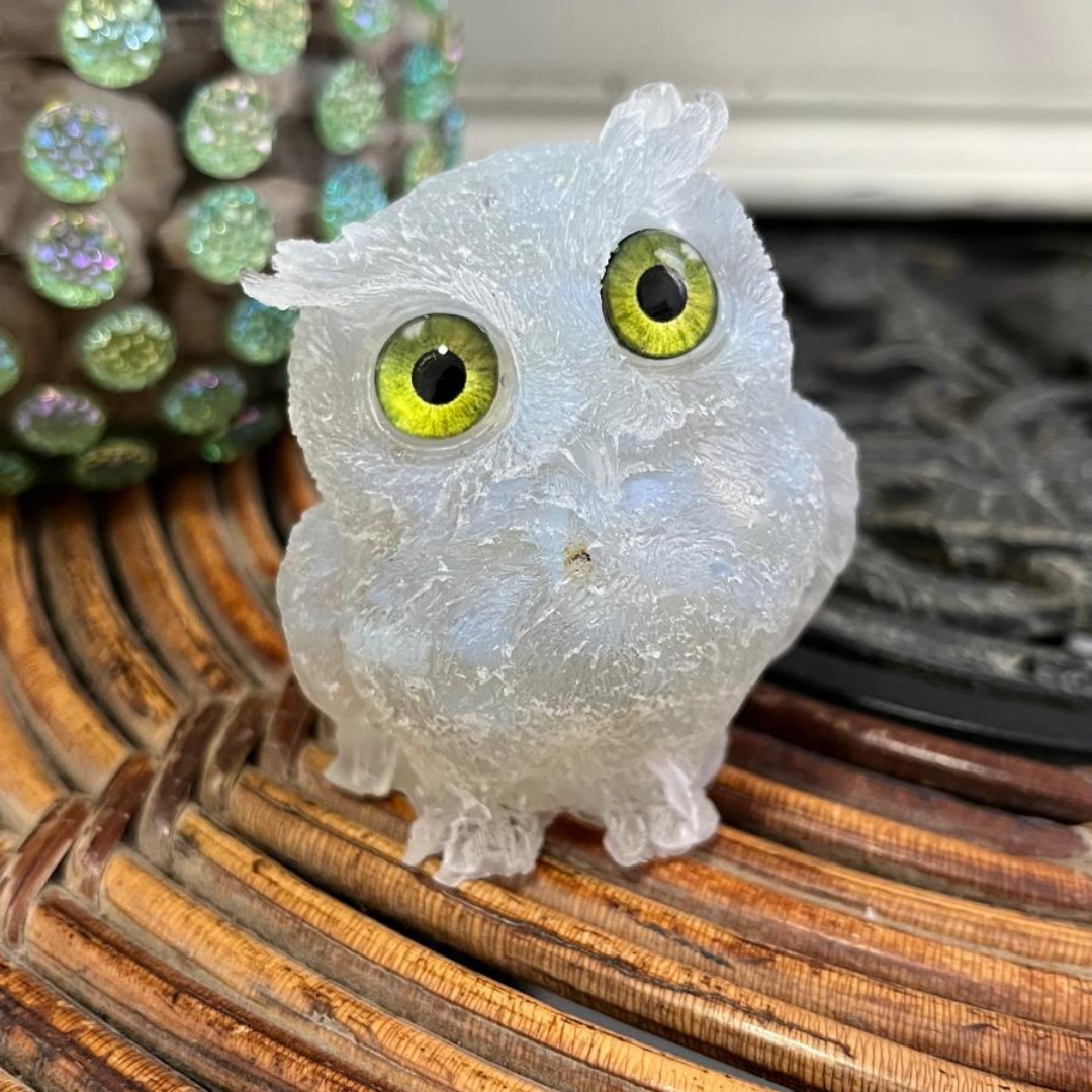 Búho Luz de Luna (Ópalo)