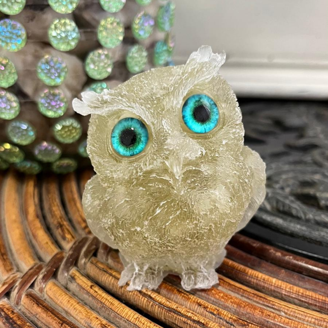 Búho del Sol (Calcita Amarilla)