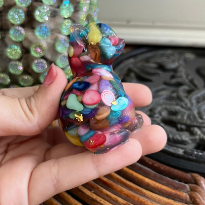 Gato Multicolor(Nácar multicolor)