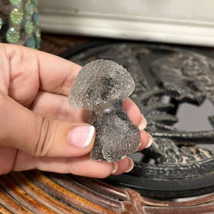 Perro Lunar (Cuarzo Negro Punteado)