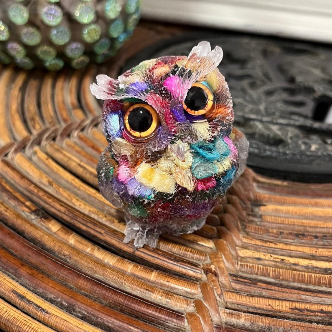 Búho Multicolor (Desperfecto en Pata)