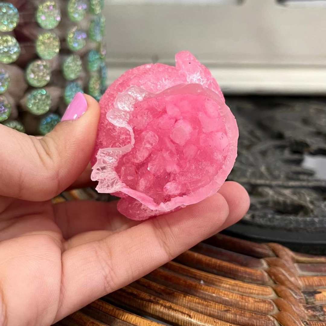 Búho del Amor (Cuarzo Rosa)