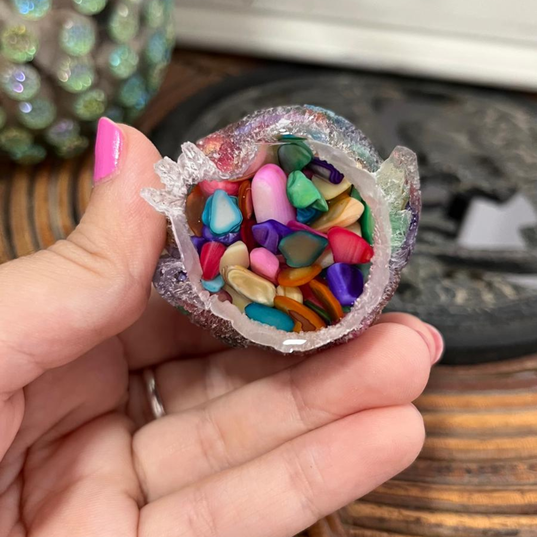 Búho Multicolor (Desperfecto en Pata)