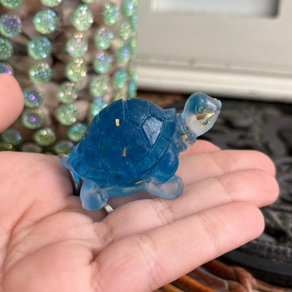 Tortuga Aqua (Ágata azul)