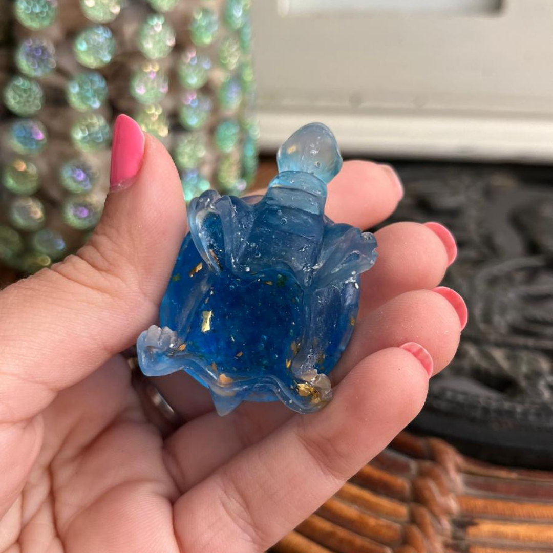 Tortuga Aqua (Ágata azul)