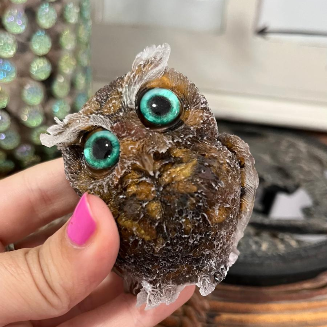 Búho de Protección (Desperfecto en Pata)