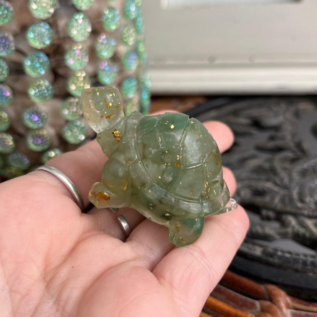 Tortuga Suerte (Aventurina verde)