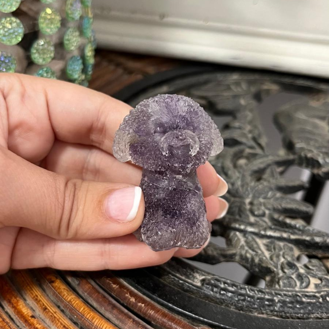 Perro de la Calma (Amatista)