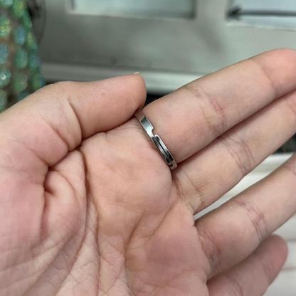 Anillo Nudo Bruja Acero