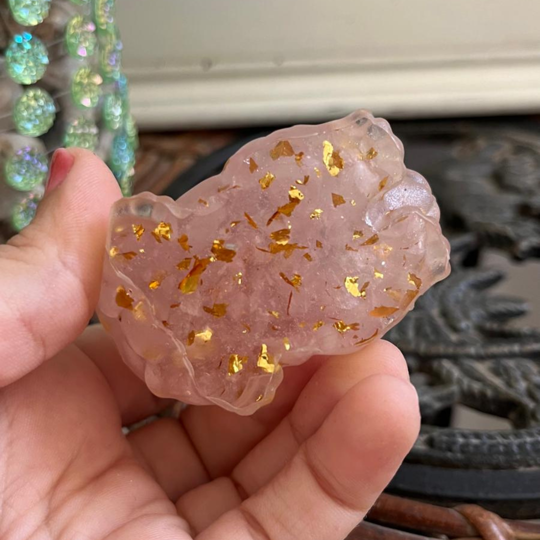 Gato del Amor(Cuarzo rosa)
