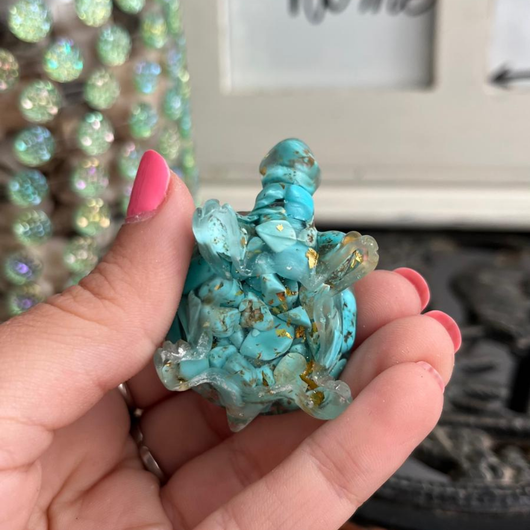 Tortuga Serenidad (Turquesa natural)