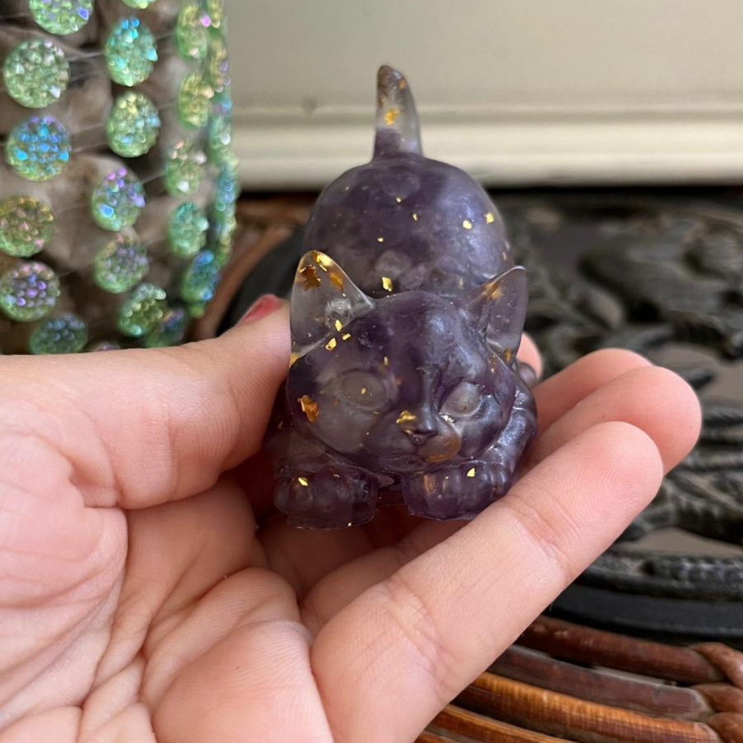 Gato de la Calma(Amatista)
