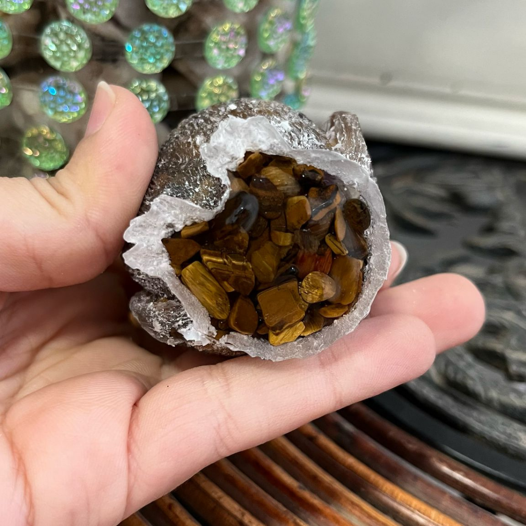 Búho de la Protección (Ojo de Tigre)