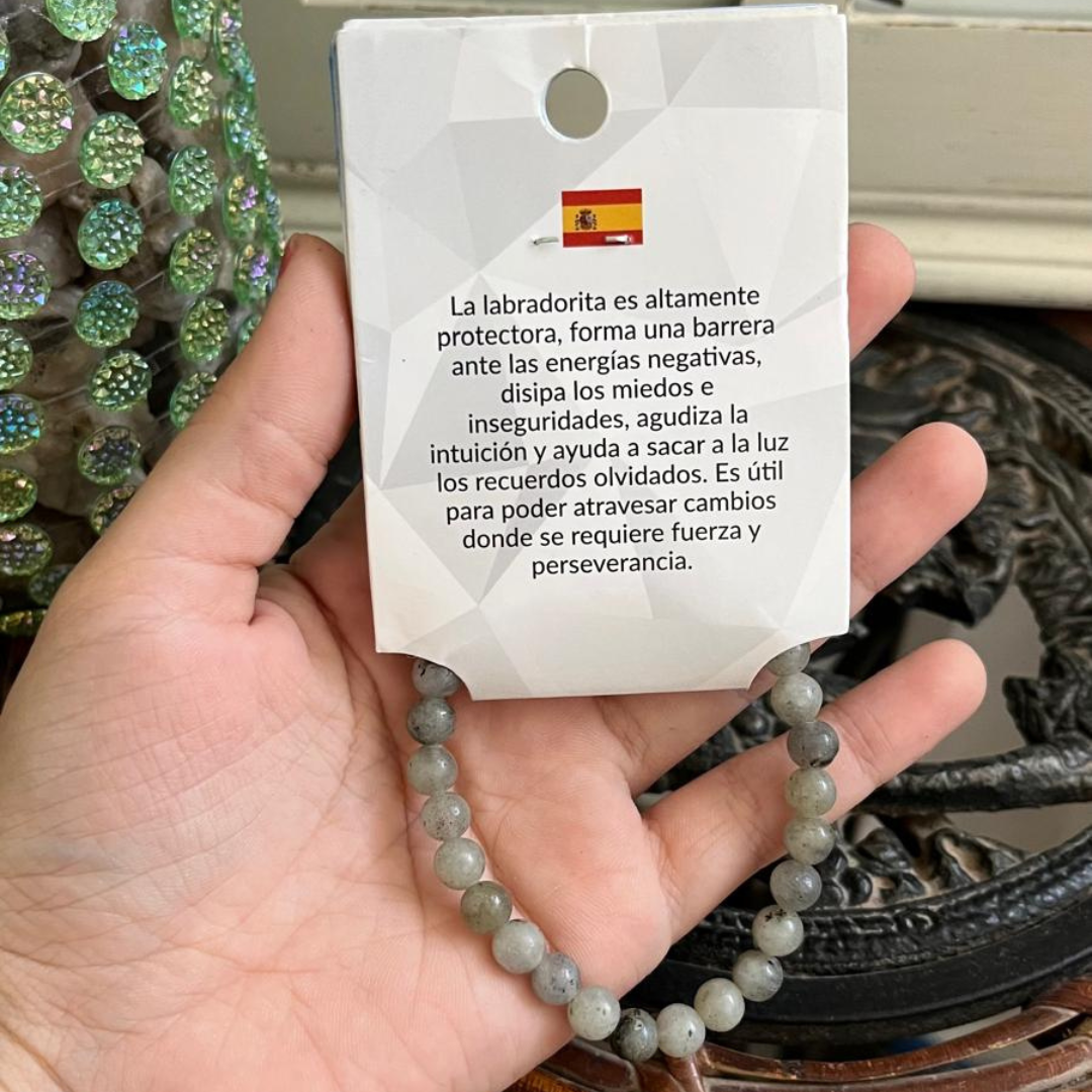 Pulsera Labradorita 6mm