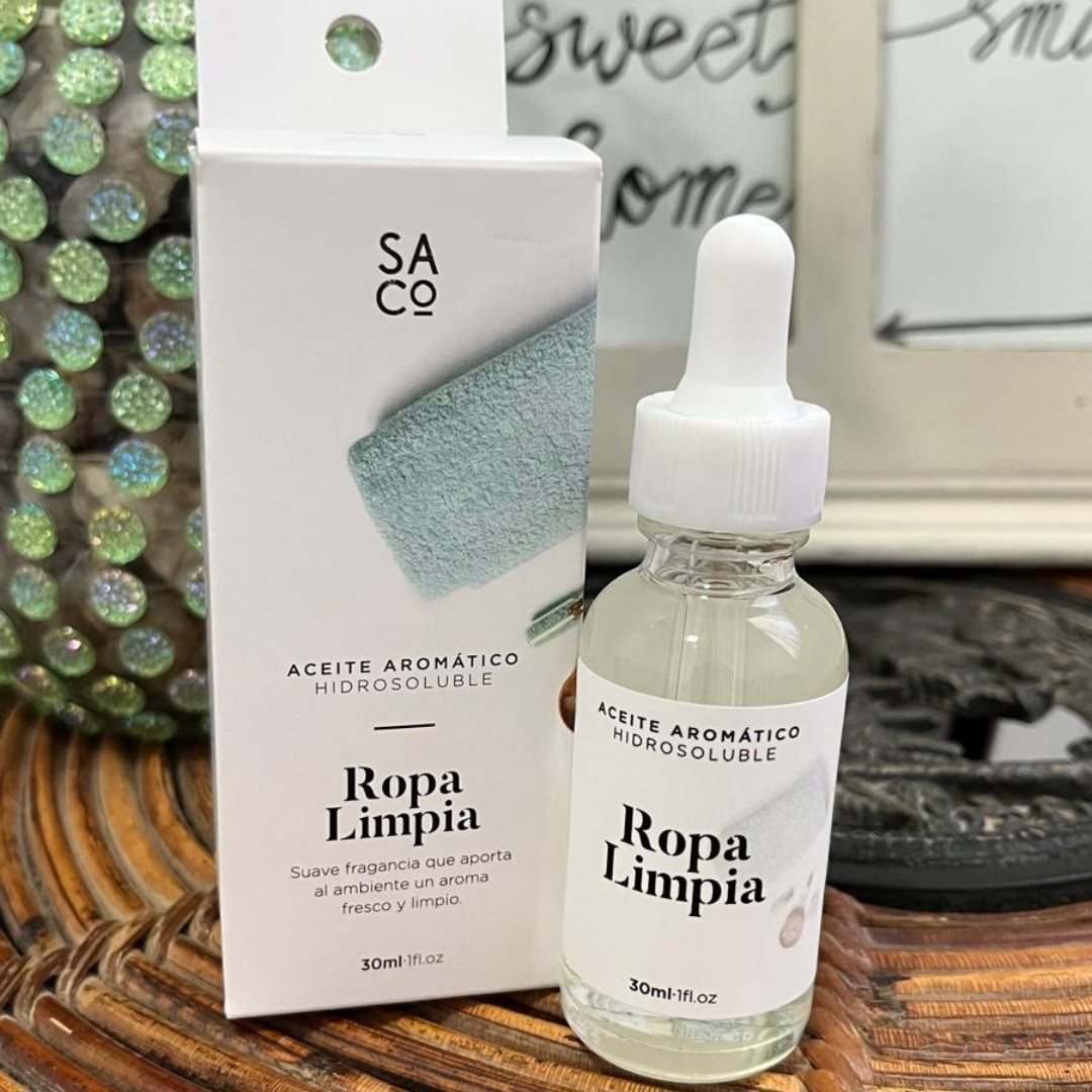 Aceite Aromático Saco Ropa Limpia