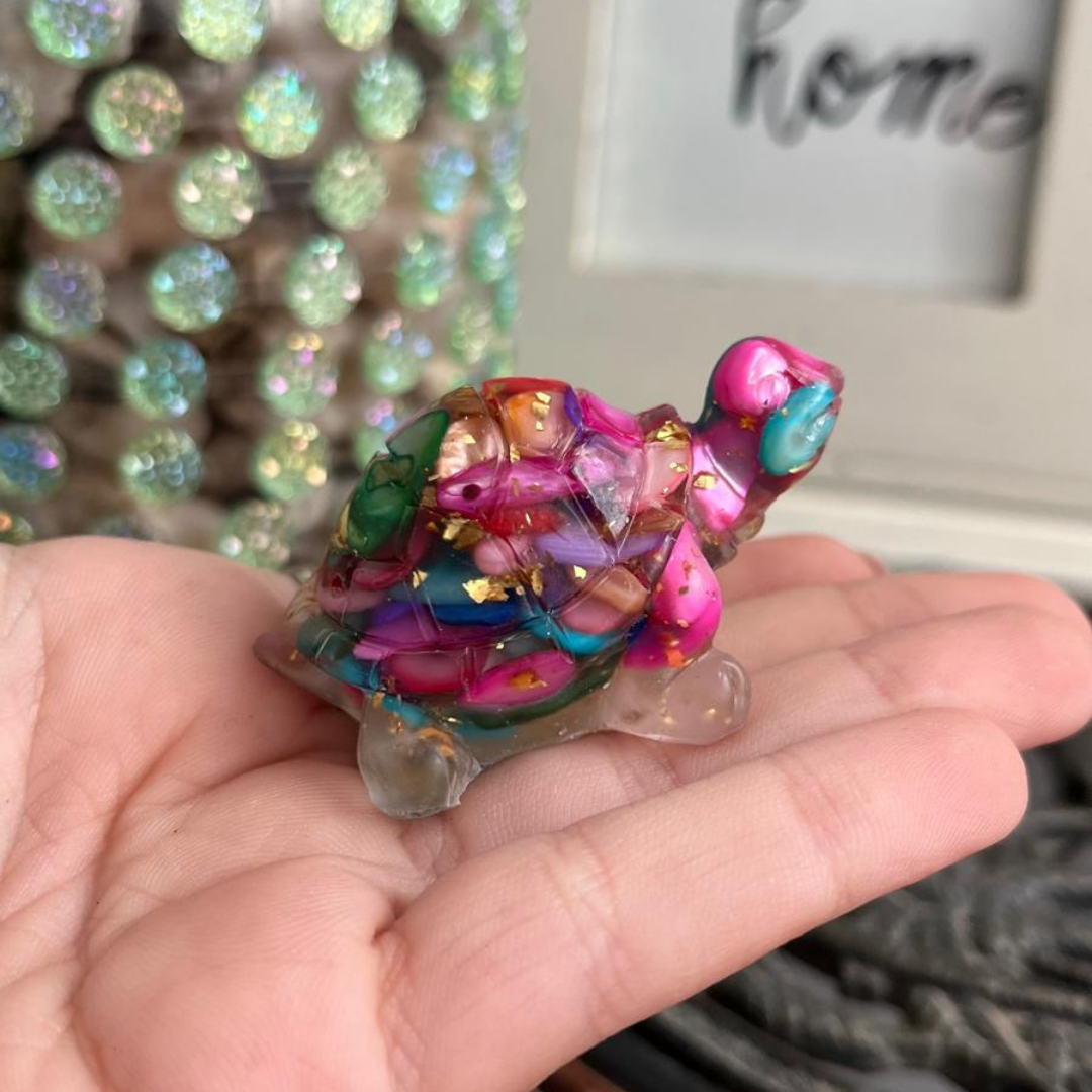 Tortuga Multicolor (Nácar multicolor)