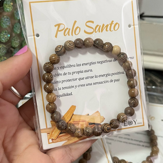 Pulsera Palo Santo 6mm