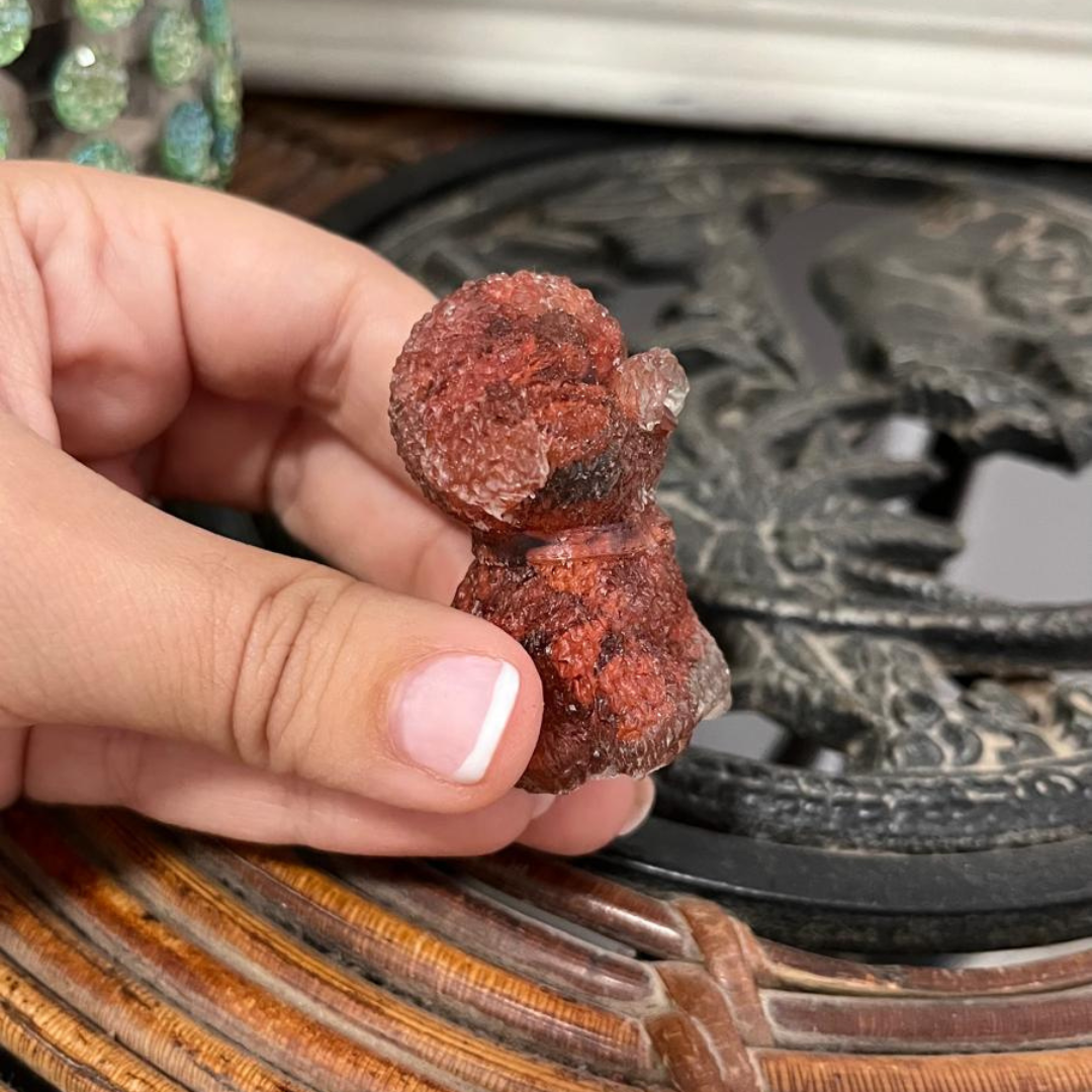 Perro Fuerza (Jaspe Rojo)