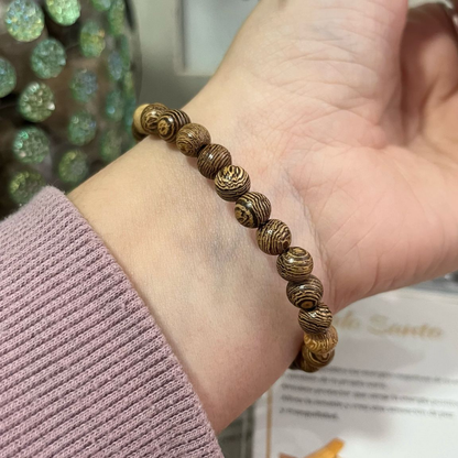 Pulsera Palo Santo 6mm