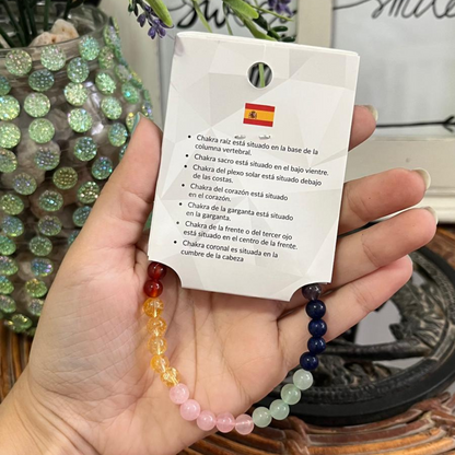 Pulsera 7 Chakras 6mm