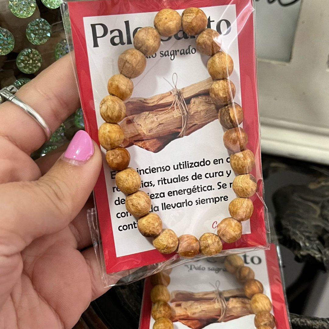 Pulsera Palo Santo 8mm