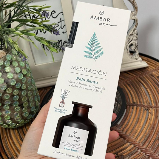 Mikado Ambar Meditación Palo Santo